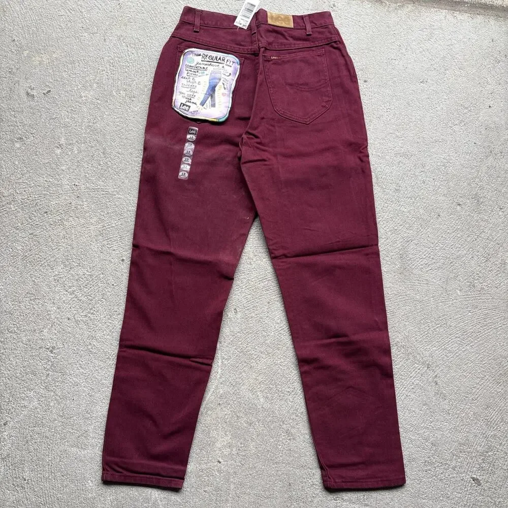 Deadstock Vintage Denim Lee Junior 300 Relaxed Fit Tapered Leg 13 Overdyed Jeans
